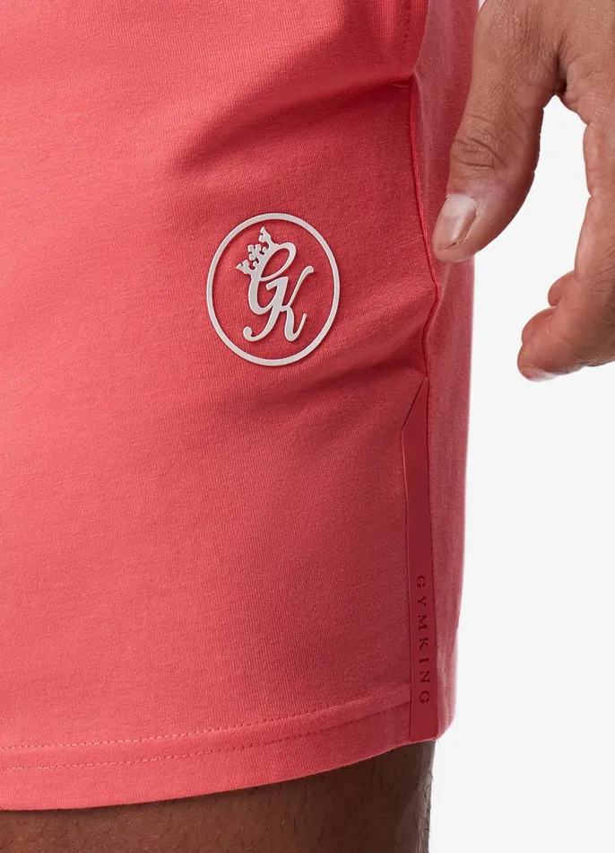 Gym King Shorts Men Pro Jersey Short 8211 Coral