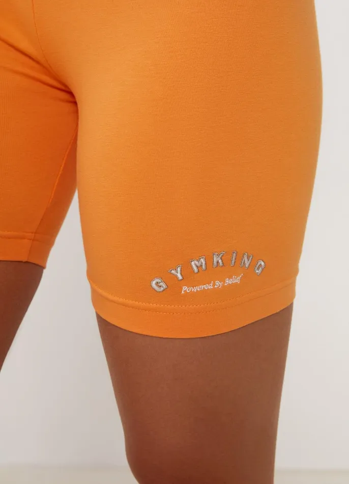 Gym King Shorts Women Spirit Of Summer Cycle Short 8211 Papaya Orange