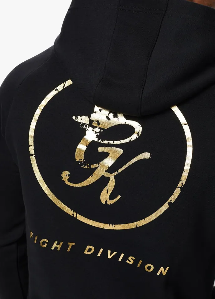 Gym King Sweatshirts and Hoodies Men Fight Division Hood 8211 BlackGold