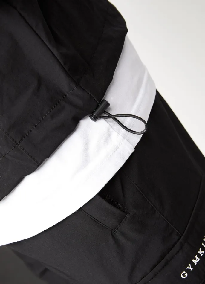 Gym King Tracksuit Tops Men Utility Woven Hood 8211 Black