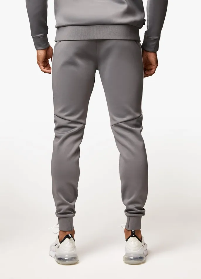 Gym King Tracksuits Men Core Plus Poly Tracksuit 8211 Grey