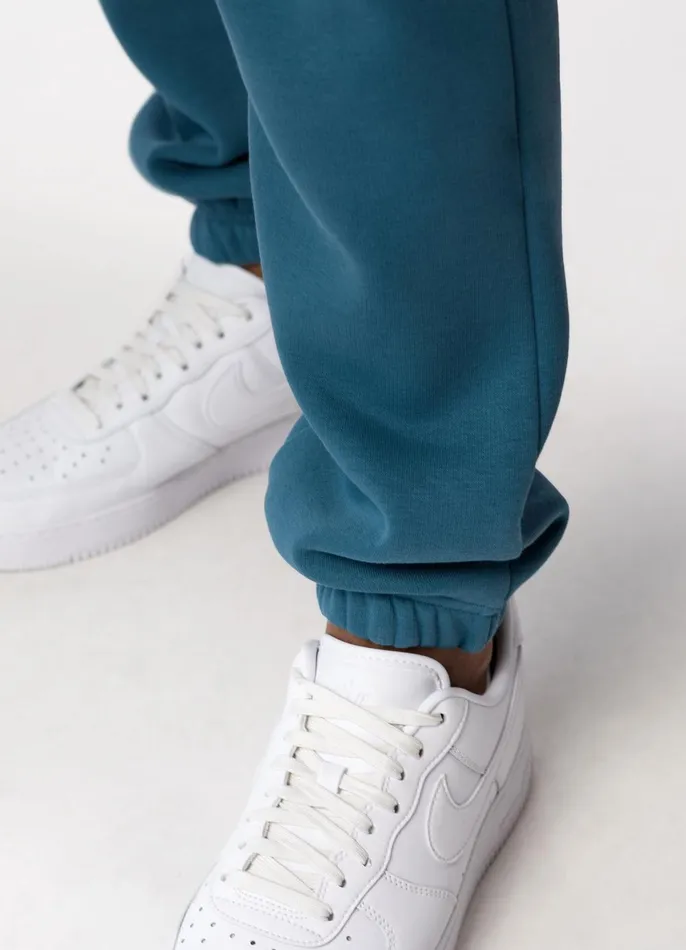 Gym King Tracksuits Men Established Crew Tracksuit 8211 Lake Blue