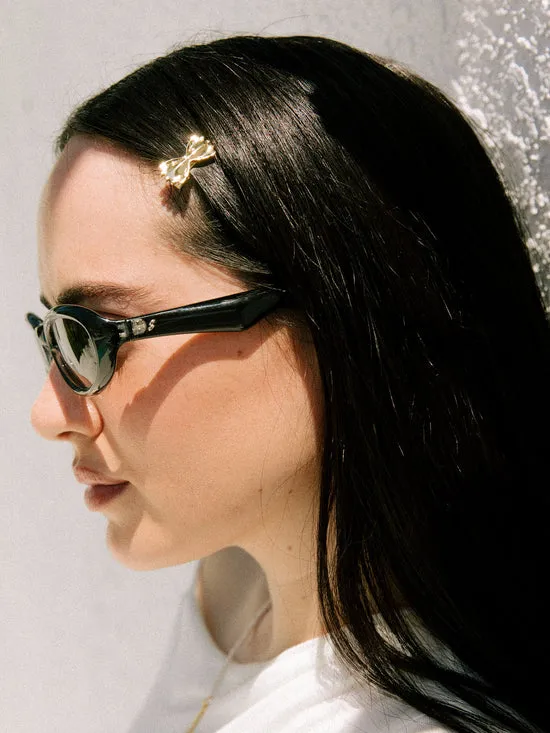 Hair Accessories Lisa Says Gah Women Farfalle Barrette Set Gold