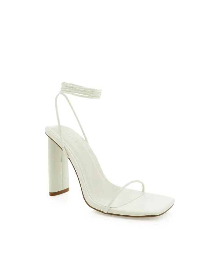 Heels Billini Block Heels PAGE WHITE