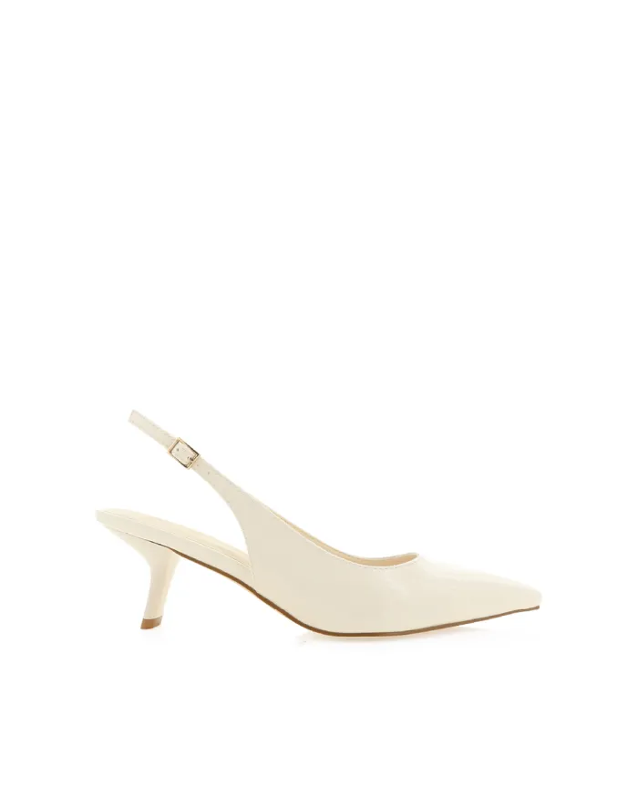 Heels Billini Stiletto Heels DAMIA BONE PATENT