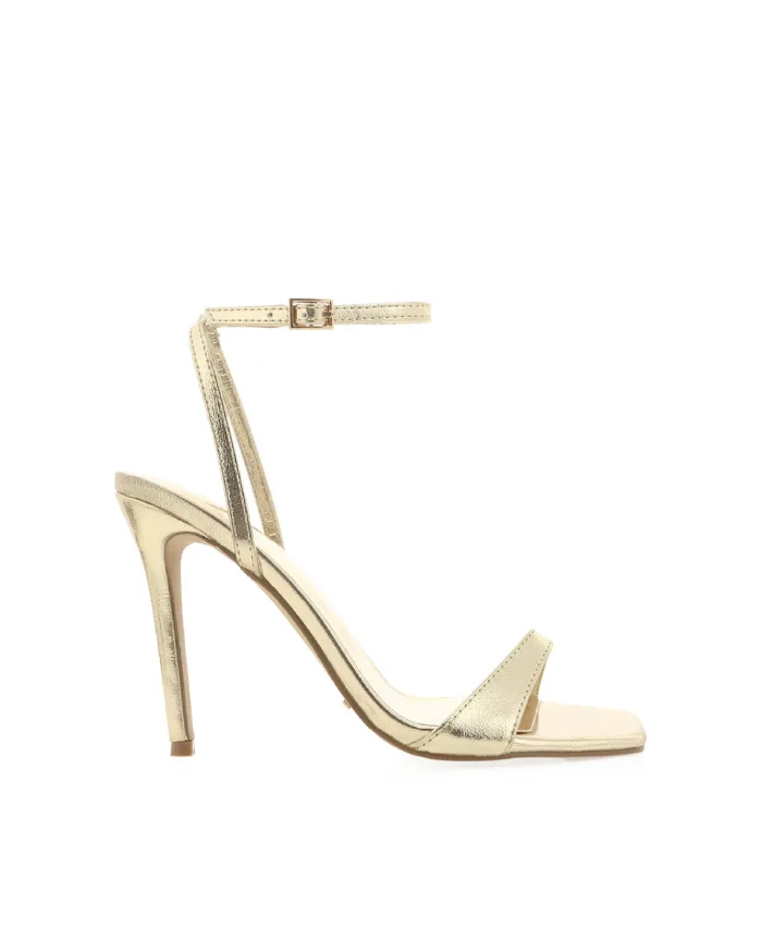 Heels Billini Stiletto Heels GLAM GOLD METALLIC