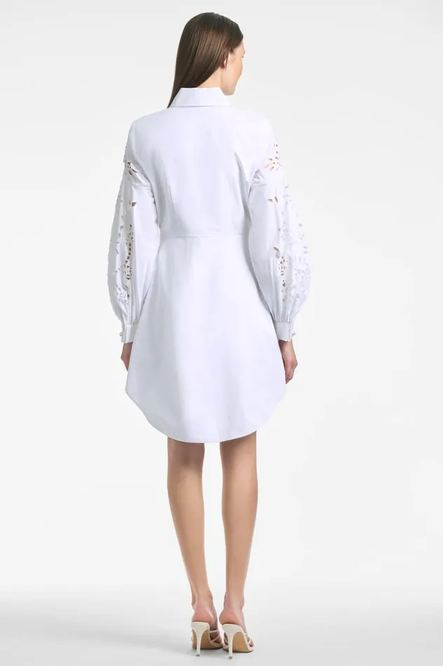 Honeymoon Women Sachin and Babi Tate Shirtdress 8211 White