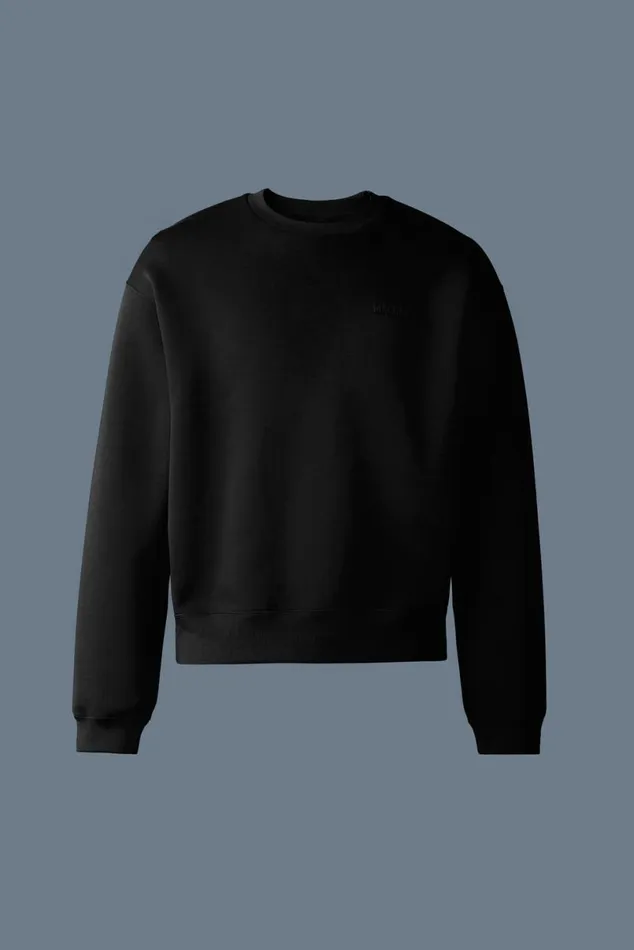 Hoodies and Tops Women Mackage JULIAN DoubleFace Jersey Sweatshirt Black Hoodies and Tops Women Mackage JULIAN DoubleFace Jersey Sweatshirt Black