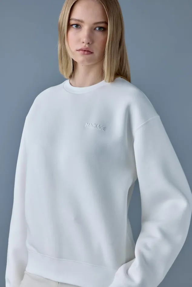 Hoodies and Tops Women Mackage JULIAN DoubleFace Jersey Sweatshirt Black Hoodies and Tops Women Mackage JULIAN DoubleFace Jersey Sweatshirt Black