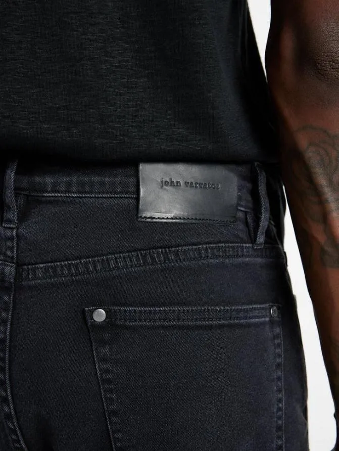 J704TAPERED FIT Blue Black Clothing John Varvatos Jeans