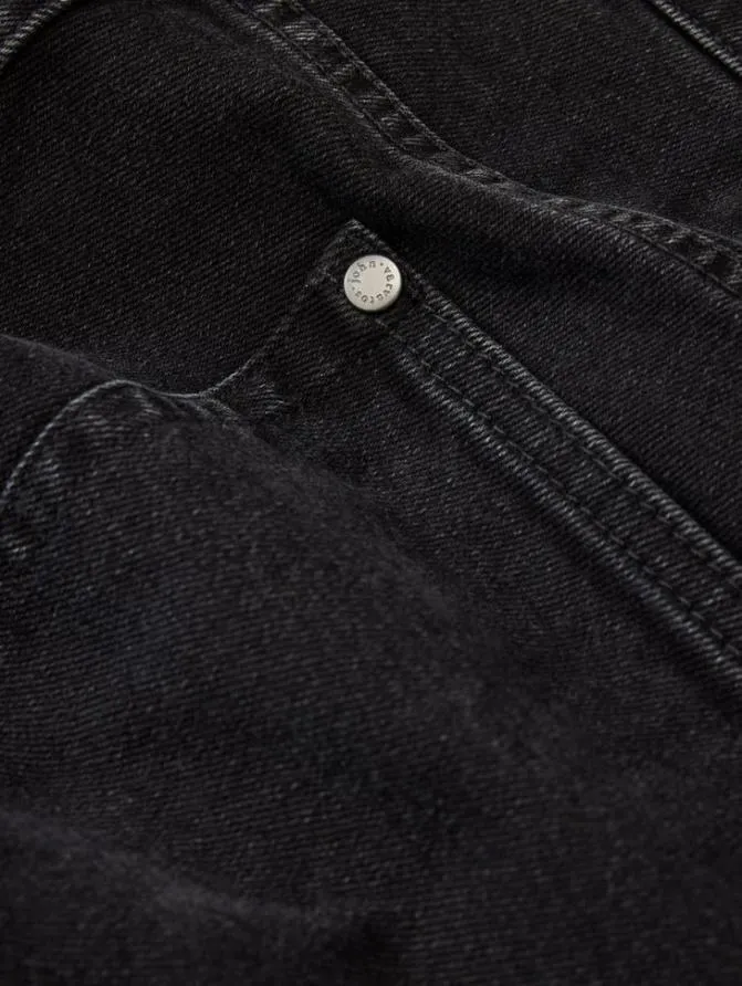 J704TAPERED FIT Blue Black Clothing John Varvatos Jeans