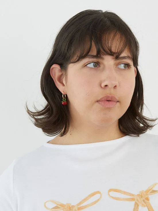 Jewelry Women Lisa Says Gah Tomato Hoops Hunts Tomato