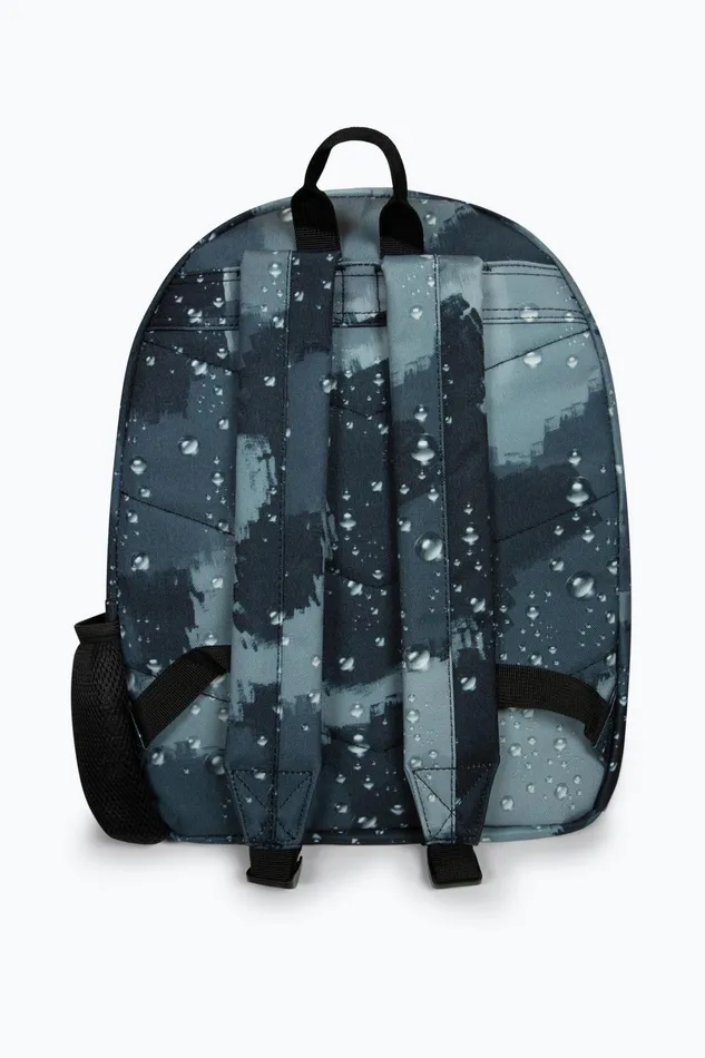 Just Hype Backpacks Hype Unisex Iconic Black Raindrop Camo Backpack