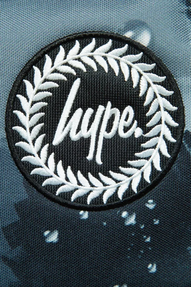Just Hype Backpacks Hype Unisex Iconic Black Raindrop Camo Backpack