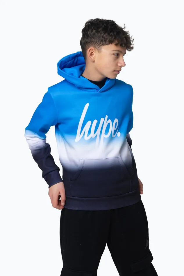 Just Hype Hoodies and Sweatshirts Hype Boys Multi Changing Skies Fade Hoodie