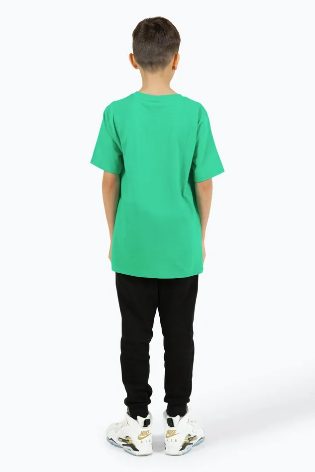 Just Hype TShirts and Vests Hype Boys Green Double TShirt