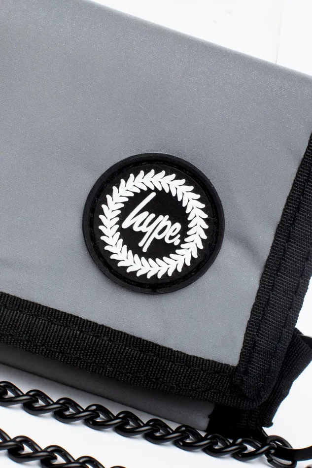 Just Hype Wallets Hype 3M Reflective Chain Wallet