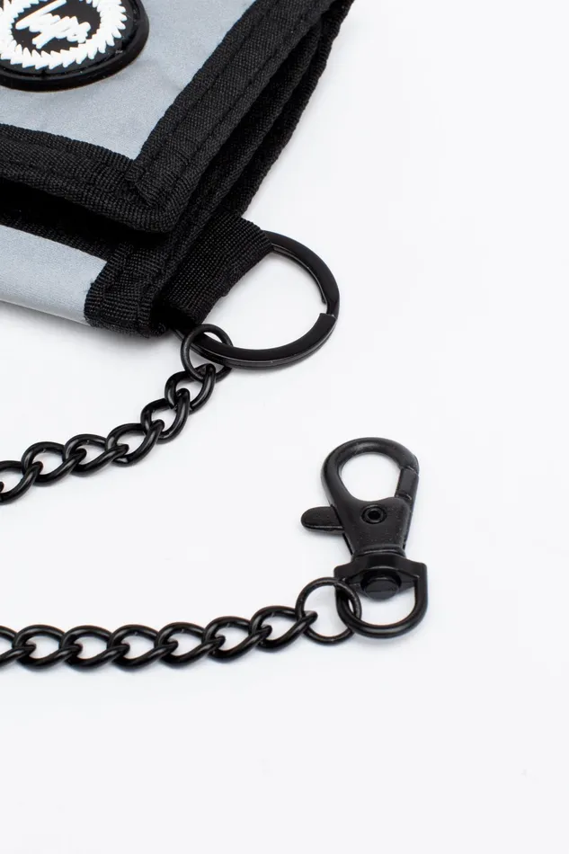 Just Hype Wallets Hype 3M Reflective Chain Wallet