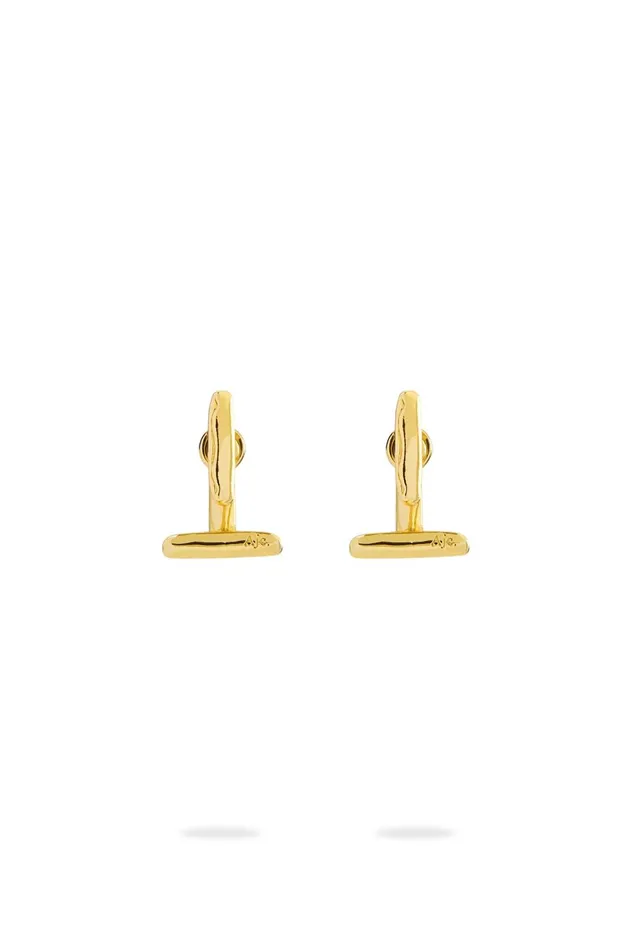 Kerstin Drop Stud Earring Gold Women Aje Jewelry
