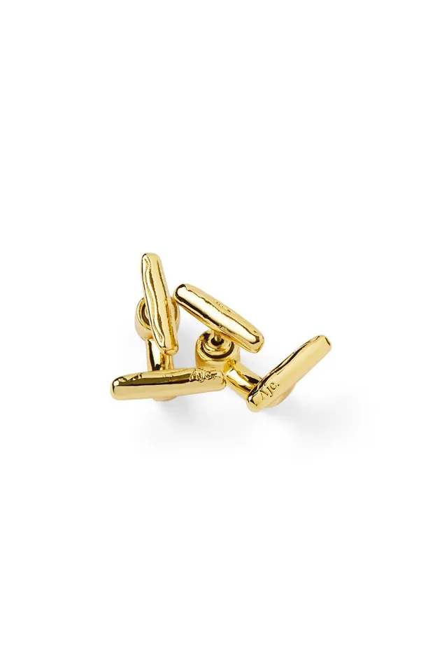 Kerstin Drop Stud Earring Gold Women Aje Jewelry
