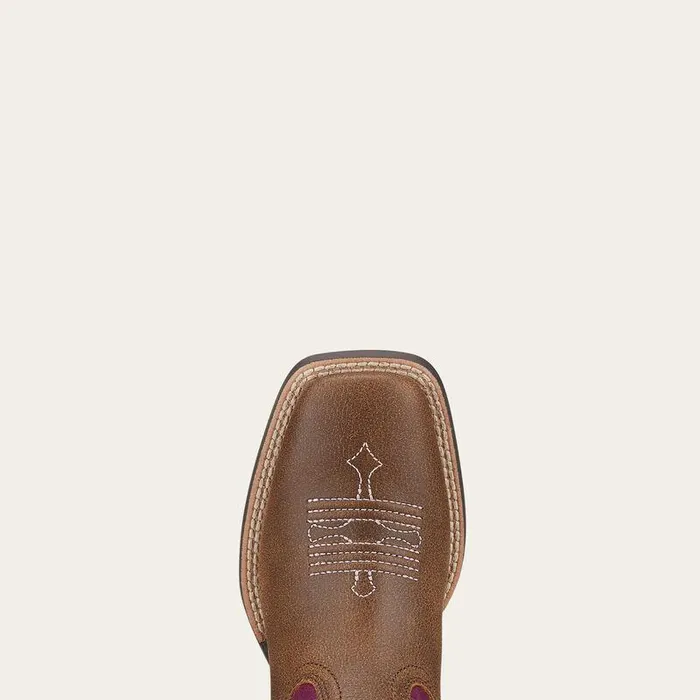 Kids Big Kids039 Footwear Ariat Tombstone Western Boot Vintage Bomberplum