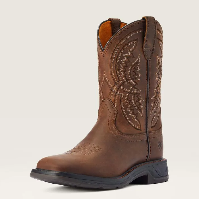 Kids Big Kids039 Footwear Ariat WorkHog XT Coil Western Boot Dirt Roads