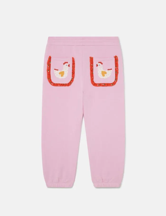 Kids Classic Joggers Pink Stella McCartney Pants and Shorts Kids Classic Joggers Pink Stella McCartney Pants and Shorts