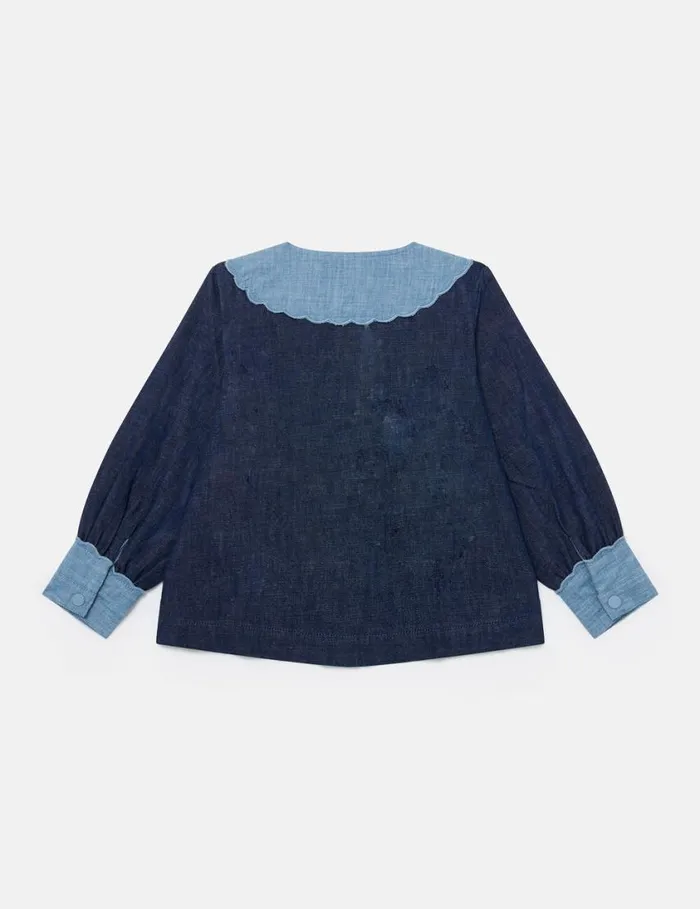 Kids Farmyard Appliqu LongSleeve Blouse Multicolour Stella McCartney TShirts And Tops Kids Farmyard Appliqu LongSleeve Blouse Multicolour Stella McCartney TShirts And Tops