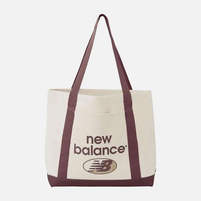 Kids Mono Canvas Tote Washed Burgundy New Balance Bags