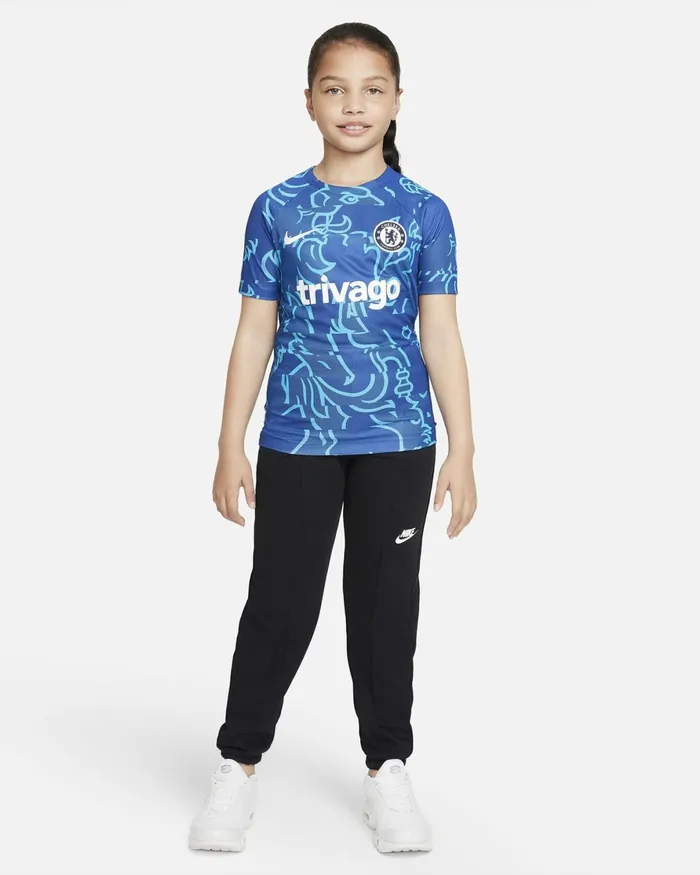 Kids Nike All Clothing Chelsea FC Chlorine Bluechlorine Bluewhite
