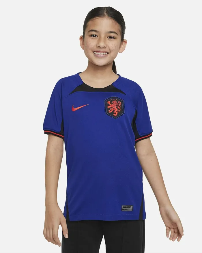 Kids Nike All Clothing Netherlands 202223 Stadium Away Deep Royal Blueblackhabanero Red Kids Nike All Clothing Netherlands 202223 Stadium Away Deep Royal Blueblackhabanero Red