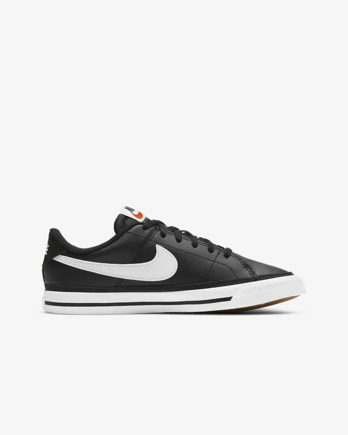 Kids Nike All Shoes NikeCourt Legacy Blackgum Light Brownwhite