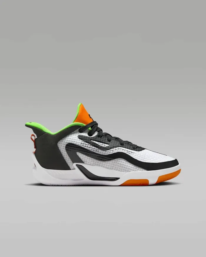 Kids Nike Jordan Tatum 1 Whiteblackgreen Striketotal Orange