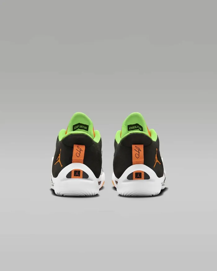 Kids Nike Jordan Tatum 1 Whiteblackgreen Striketotal Orange