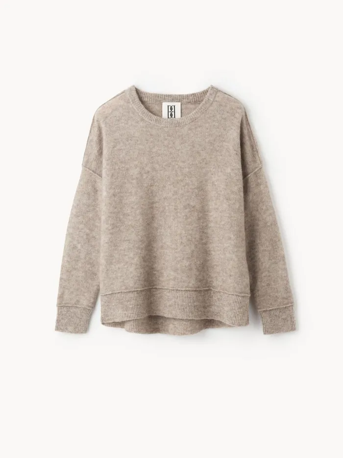 Knitwear Women By Malene Birger Biagiorms Sweater Chanterelle Knitwear Women By Malene Birger Biagiorms Sweater Chanterelle