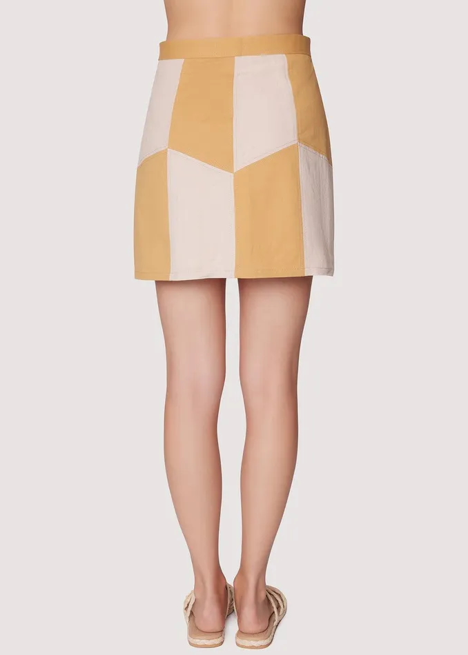 La Crme Mini Skirt Creamsand Women Lost Wander Skirts