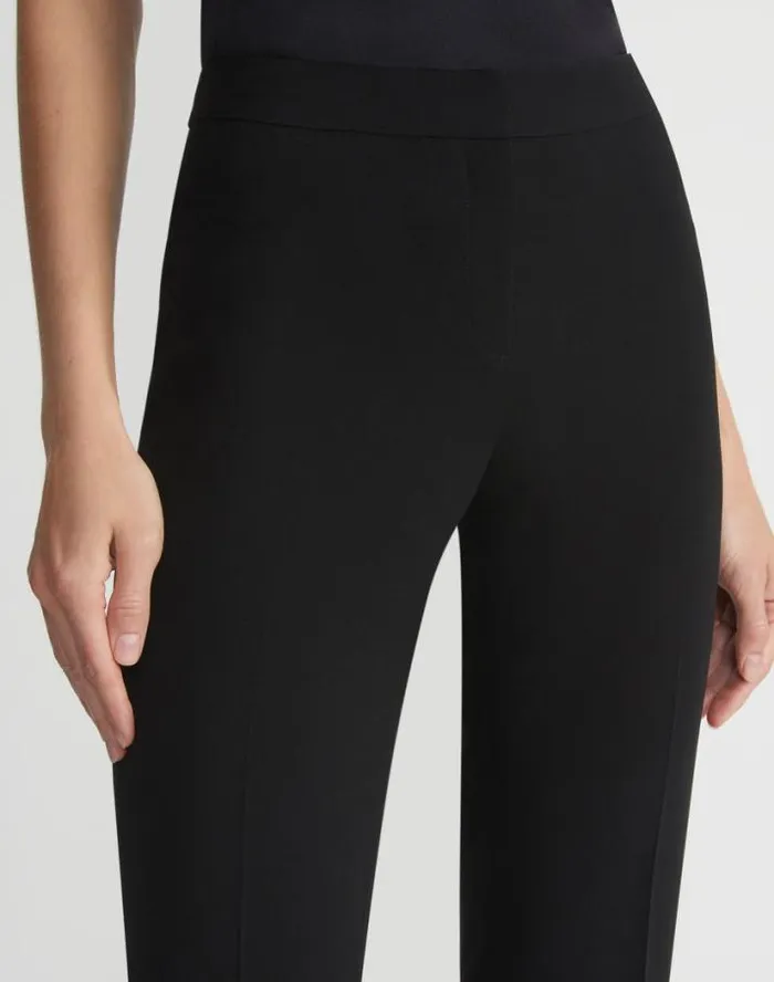 Lafayette 148 New York Finesse Crepe Barrow Pant Cloud Ready To Wear Pants and Shorts