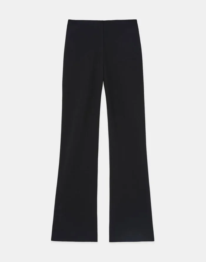 Lafayette 148 New York Punto Milano Gates Flared Ankle Pant Black Ready To Wear Pants and Shorts Lafayette 148 New York Punto Milano Gates Flared Ankle Pant Black Ready To Wear Pants and Shorts