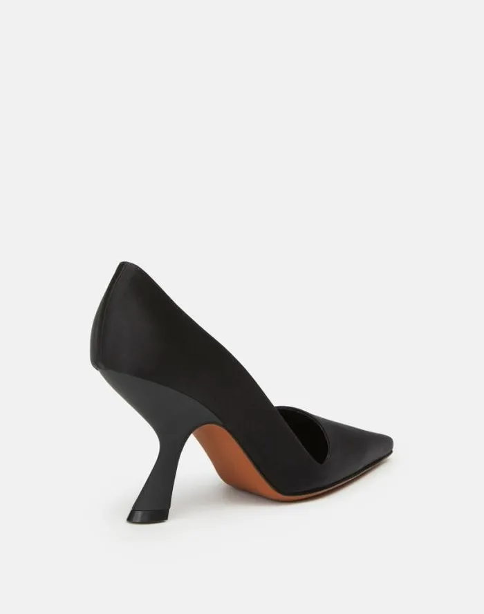 Lafayette 148 New York Satin Pump Black Ready To WearShoes Heels