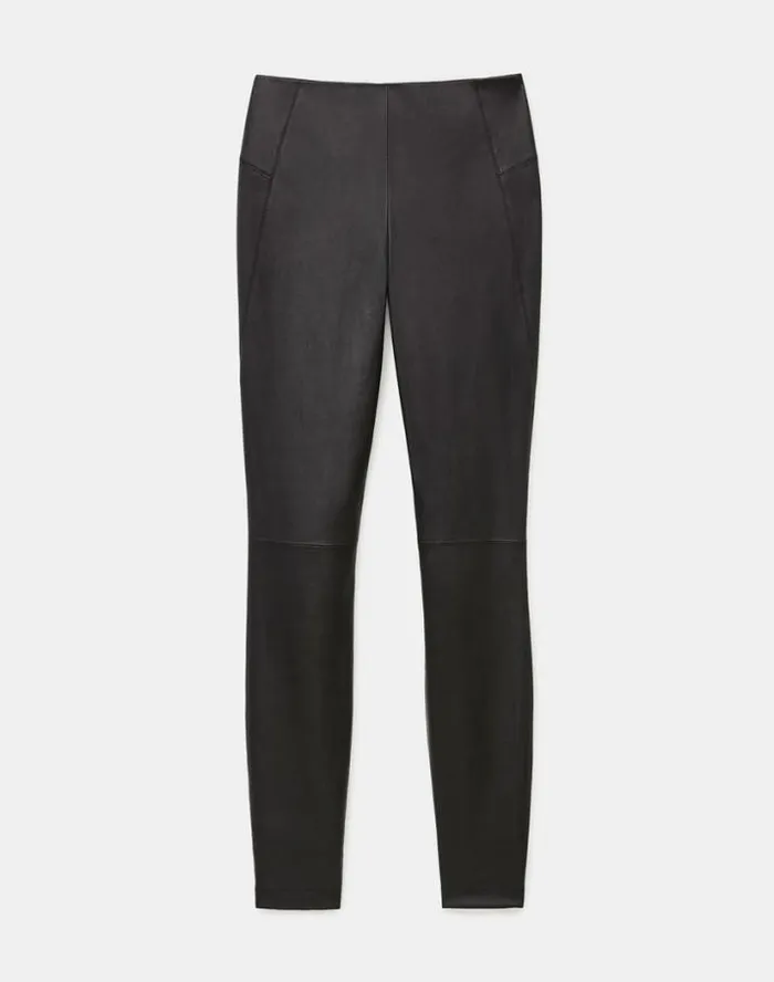 Lafayette 148 New York Stretch Nappa Leather Greenwich Legging Copper Ready To Wear Pants and Shorts Lafayette 148 New York Stretch Nappa Leather Greenwich Legging Copper Ready To Wear Pants and Shorts