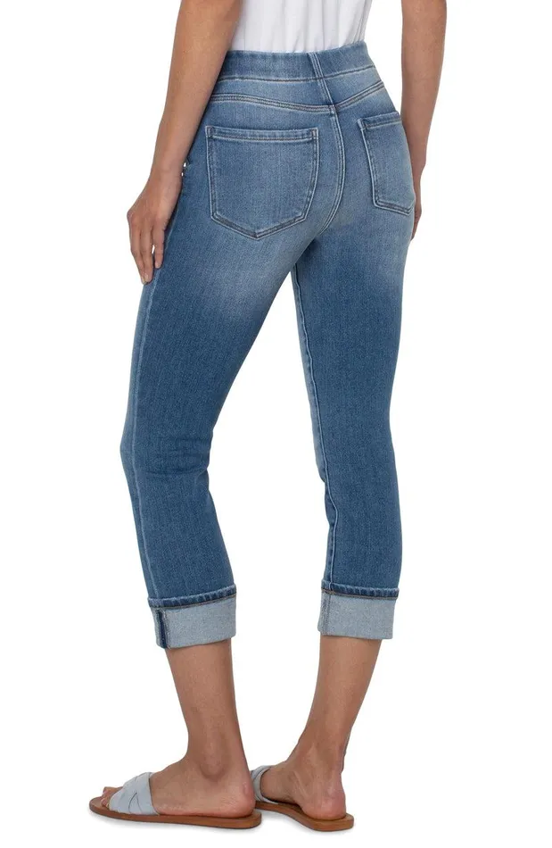 Liverpool Los Angeles CHLOE CROP WIDE CUFF Canyonlands Women HIRISE