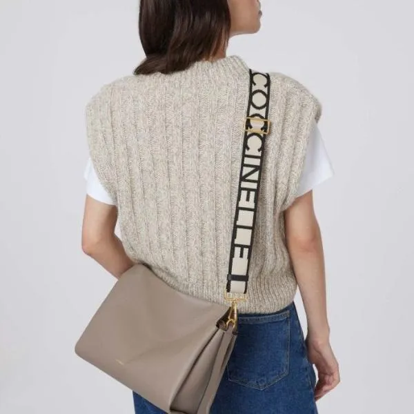 Logo Chalknoir Women Coccinelle Straps