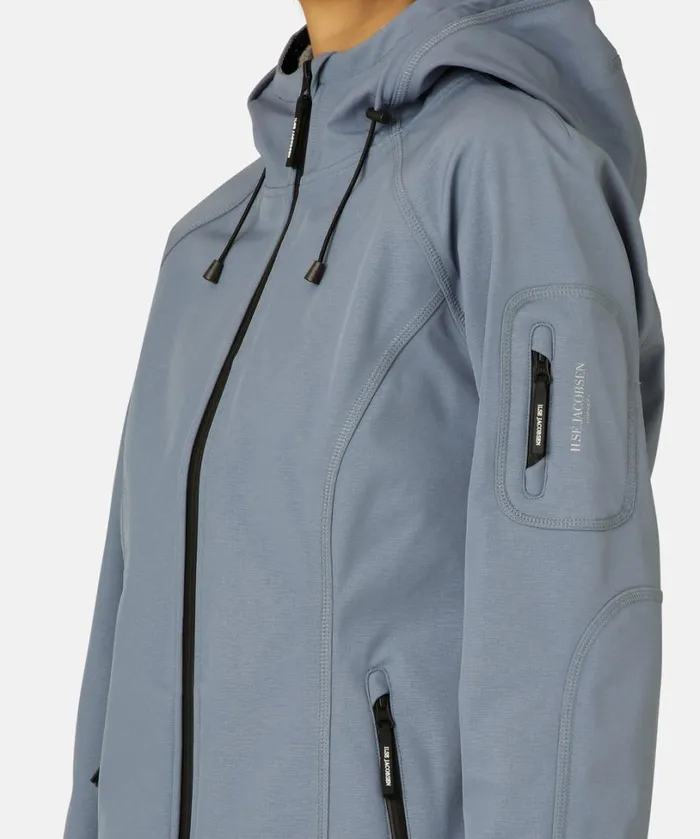 Long Soft Shell Raincoat 8211 Winter Ocean Rainwear Ilse Jacobsen Raincoats