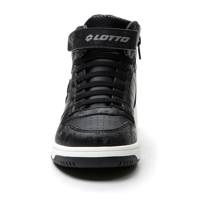 Lotto Sport Sneakers Kids ROCKET AMF III MID STUD CL S All Black Lotto Sport Sneakers Kids ROCKET AMF III MID STUD CL S All Black