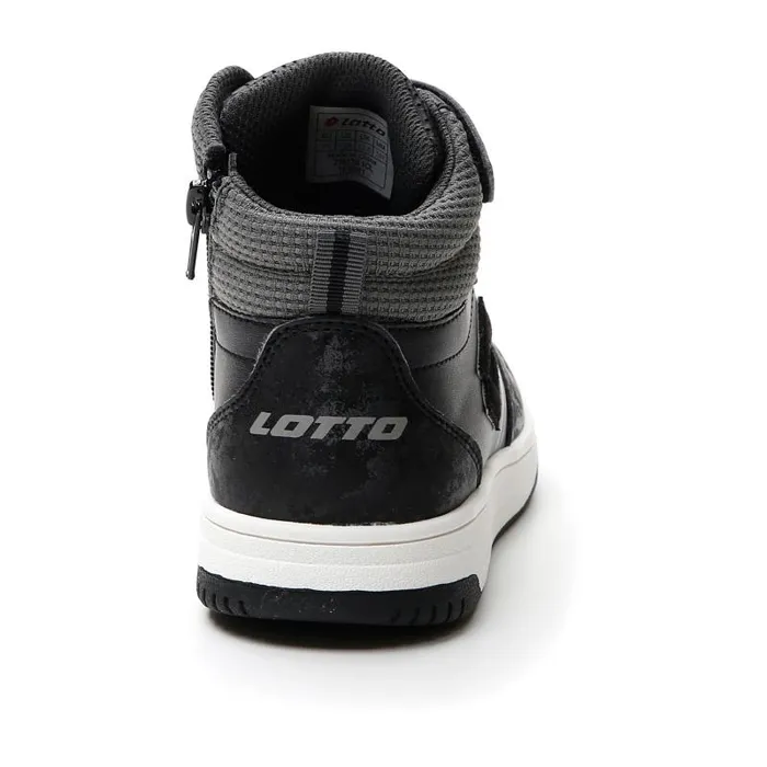 Lotto Sport Sneakers Kids ROCKET AMF III MID STUD CL S All Black Lotto Sport Sneakers Kids ROCKET AMF III MID STUD CL S All Black