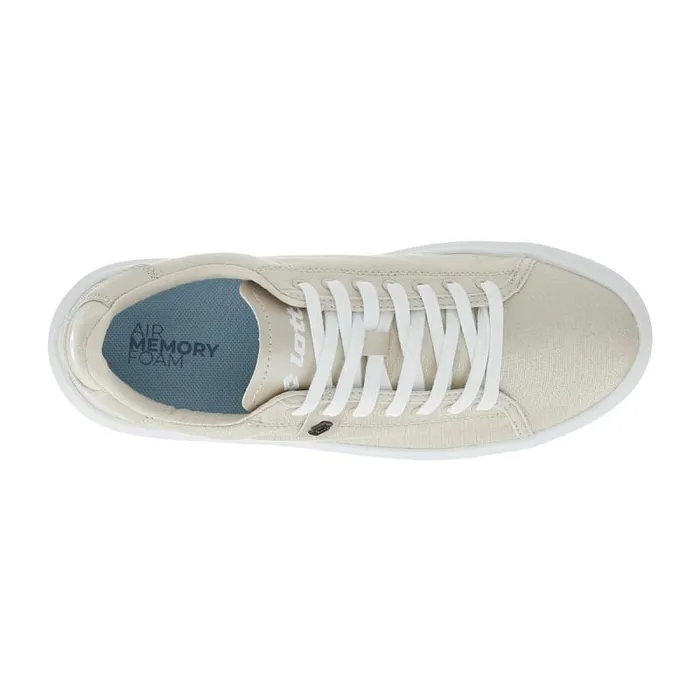 Lotto Sport Sneakers Woman 1973 AMF BOLD METAL CVS W Tapioca White Lotto Sport Sneakers Woman 1973 AMF BOLD METAL CVS W Tapioca White