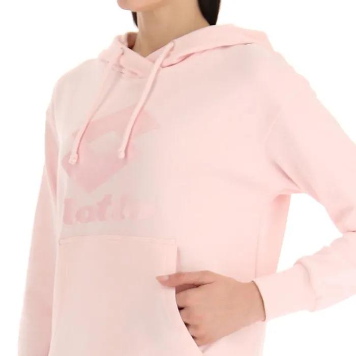 Lotto Sport Sweatshirts WomanMan SMART W III SWEAT HD Barely Pink Lotto Sport Sweatshirts WomanMan SMART W III SWEAT HD Barely Pink