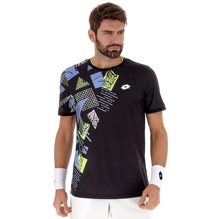 Lotto Sport TShirts ManWoman TECH I 8211 D5 TEE All Black