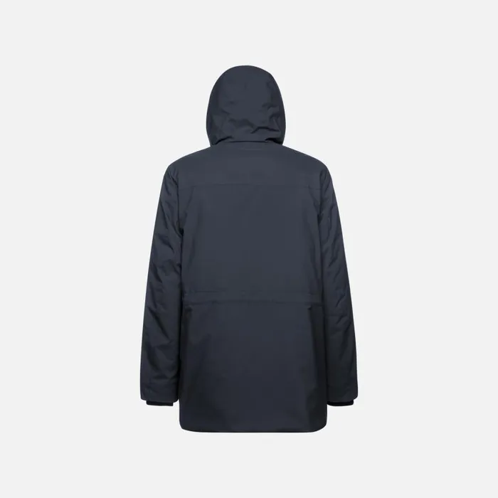 Man Geox Jackets SPHERICA MAN Sky Captain Long Parka Sky Captain