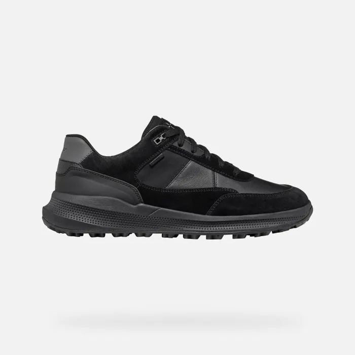 Man Geox Sneakers PG1X ABX MAN Black Waterproof Trainers Black